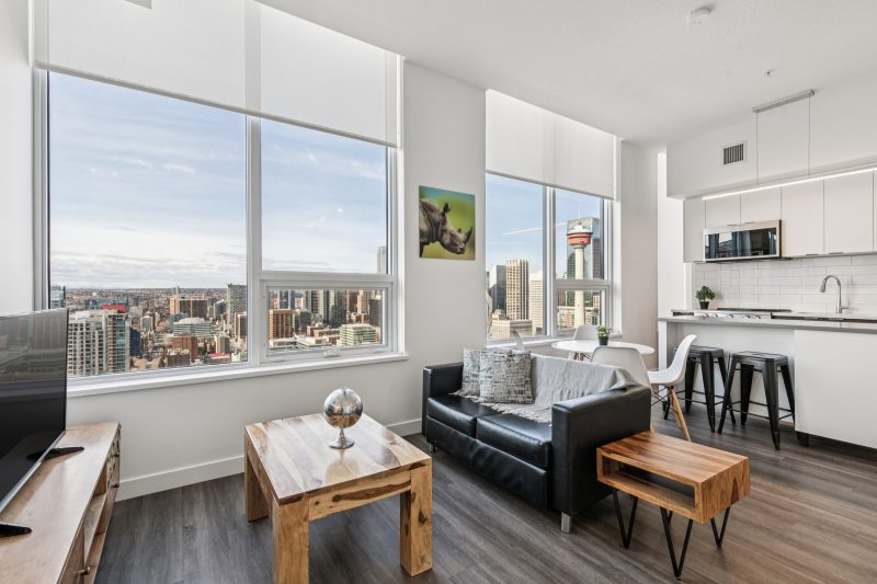 1 Bedroom Furnished Apartment Near Downtown Calgary